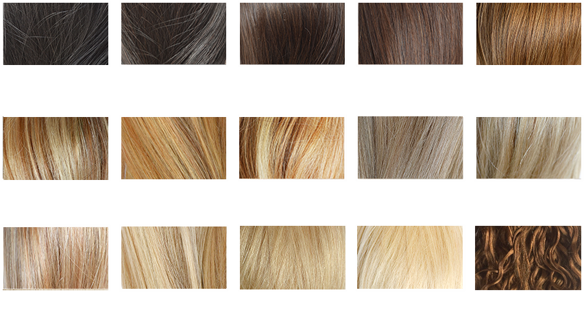 длинные волосы на заколках все оттенки на заколках nord-hair.by