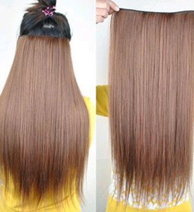 длинные волосы на заколках накладные волосы nord-hair.by